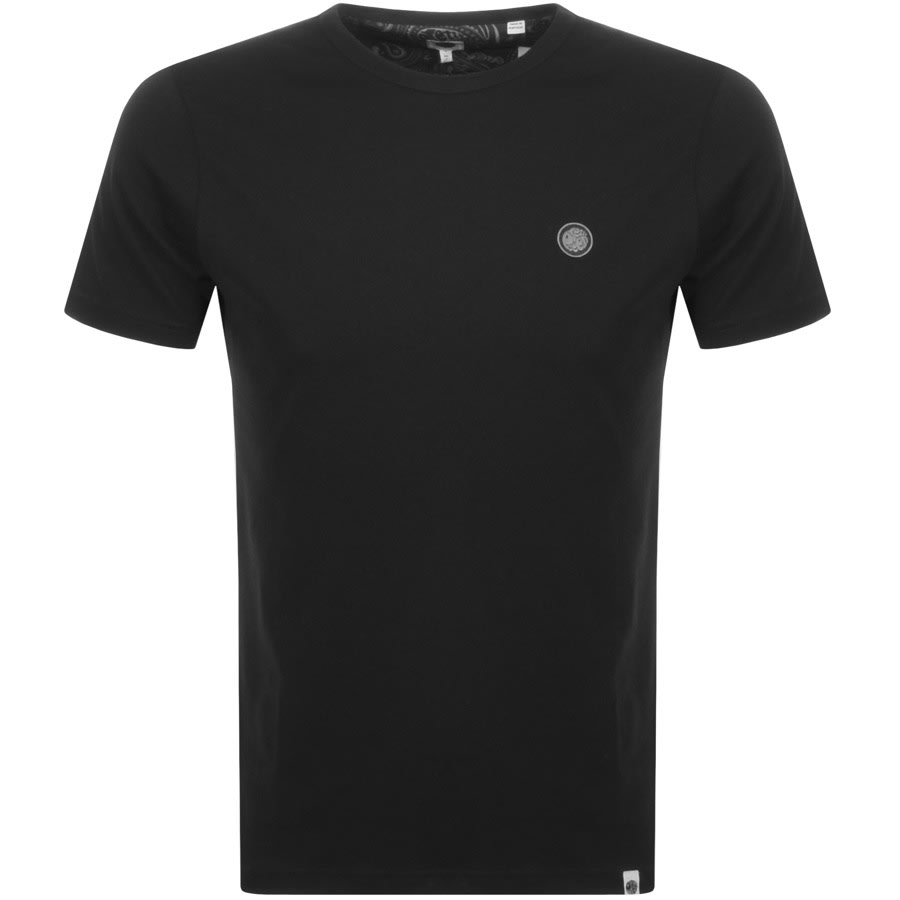 Alternative Image for ProductPretty Green Crew Neck T Shirt Black1